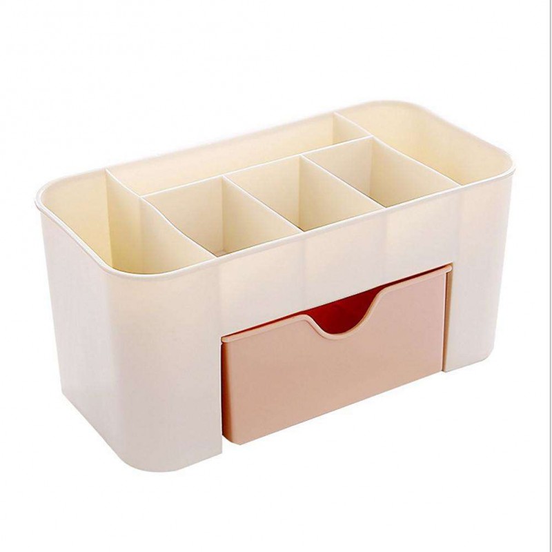 Makeup Storage Box Jewelry Drawer Organizer Cosmetics Plastic Boxes Case