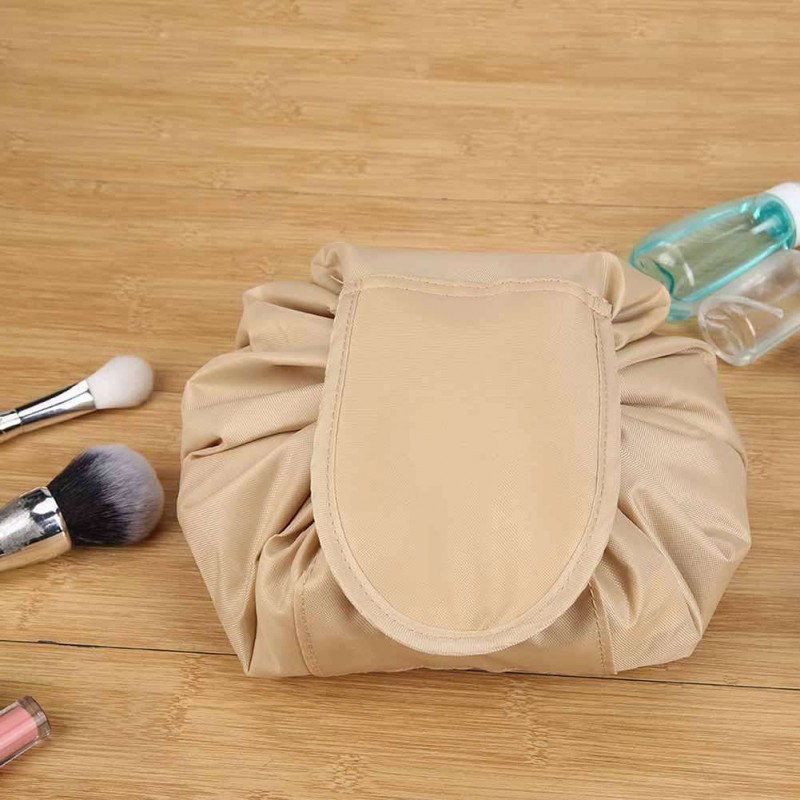 Portable Travel Korea Drawstring Bulk Storage Cosmetics Makeup Bag Pouch