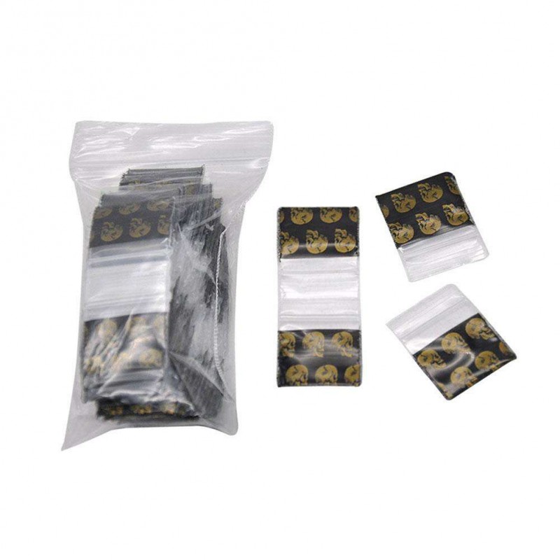 100pcs OPP Sealed Bags Tobacco Storage Bag Self Adhesive Seal Packaging Bag